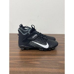 Nike Alpha Menace Pro 2 Mid "Black/White" Men's Football Cleat - Size 13